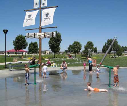 City of Meridian Park Splash Pad 1