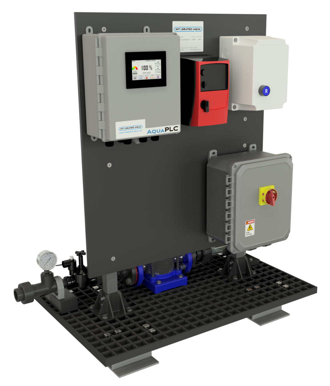 Integrated Drum Filter Control System