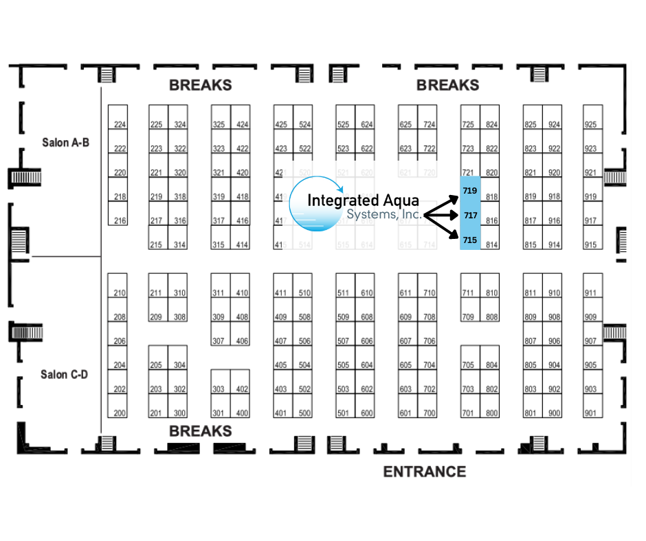Aquaculture America 2024 Floor Plan