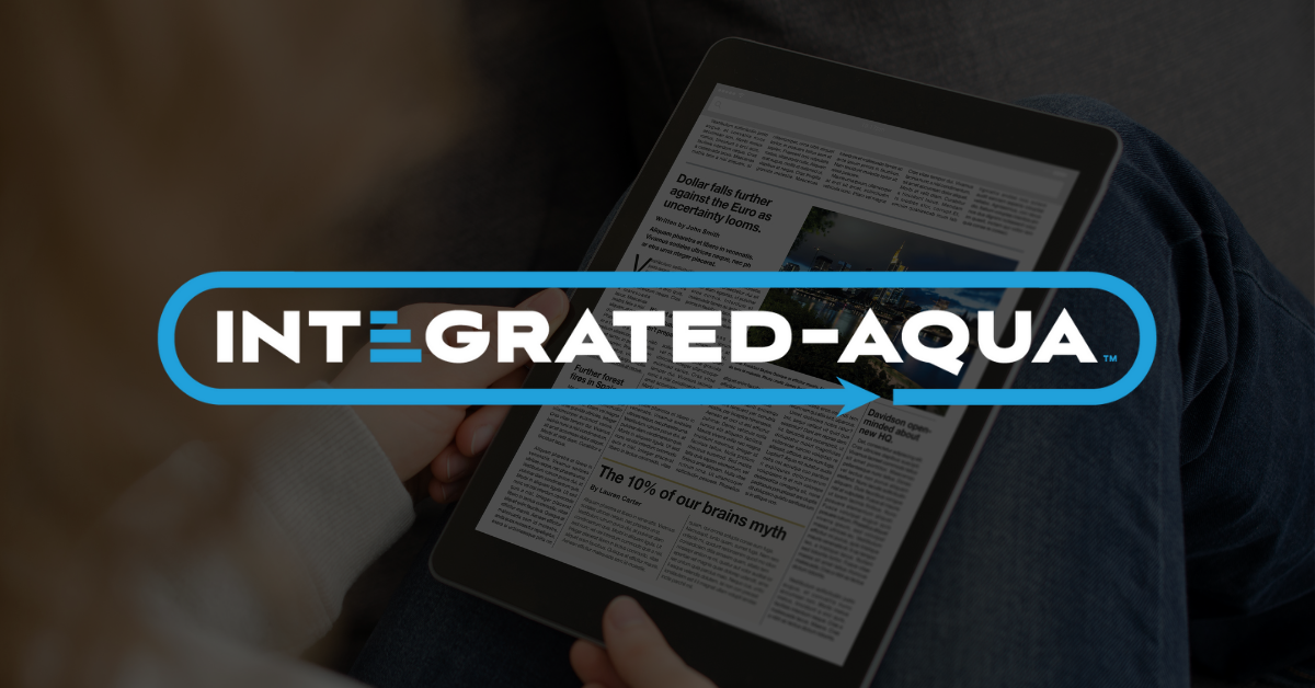 Integrated-Aqua News Article