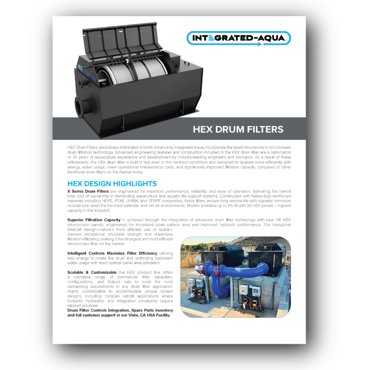 HEX Drum Filter Brochure